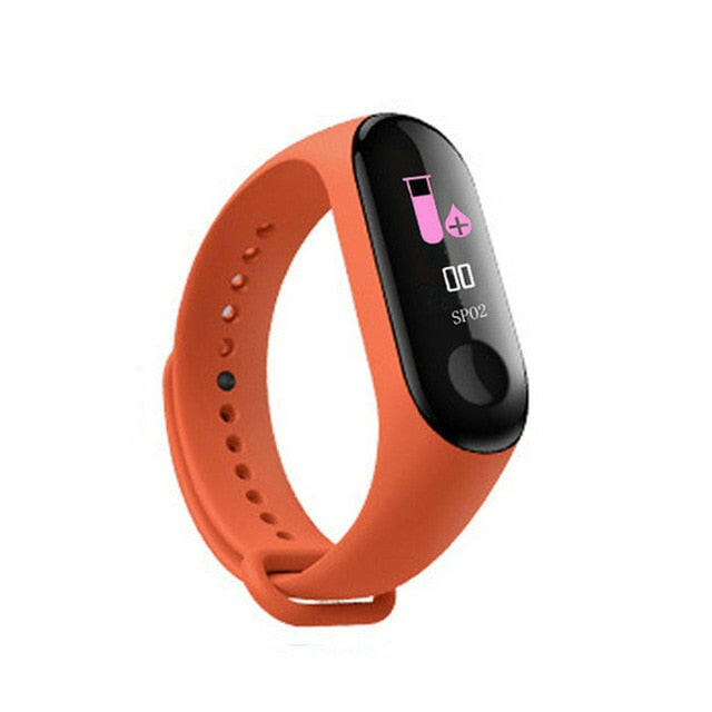 Smart Wrist Watch for Healthy Living - Orange