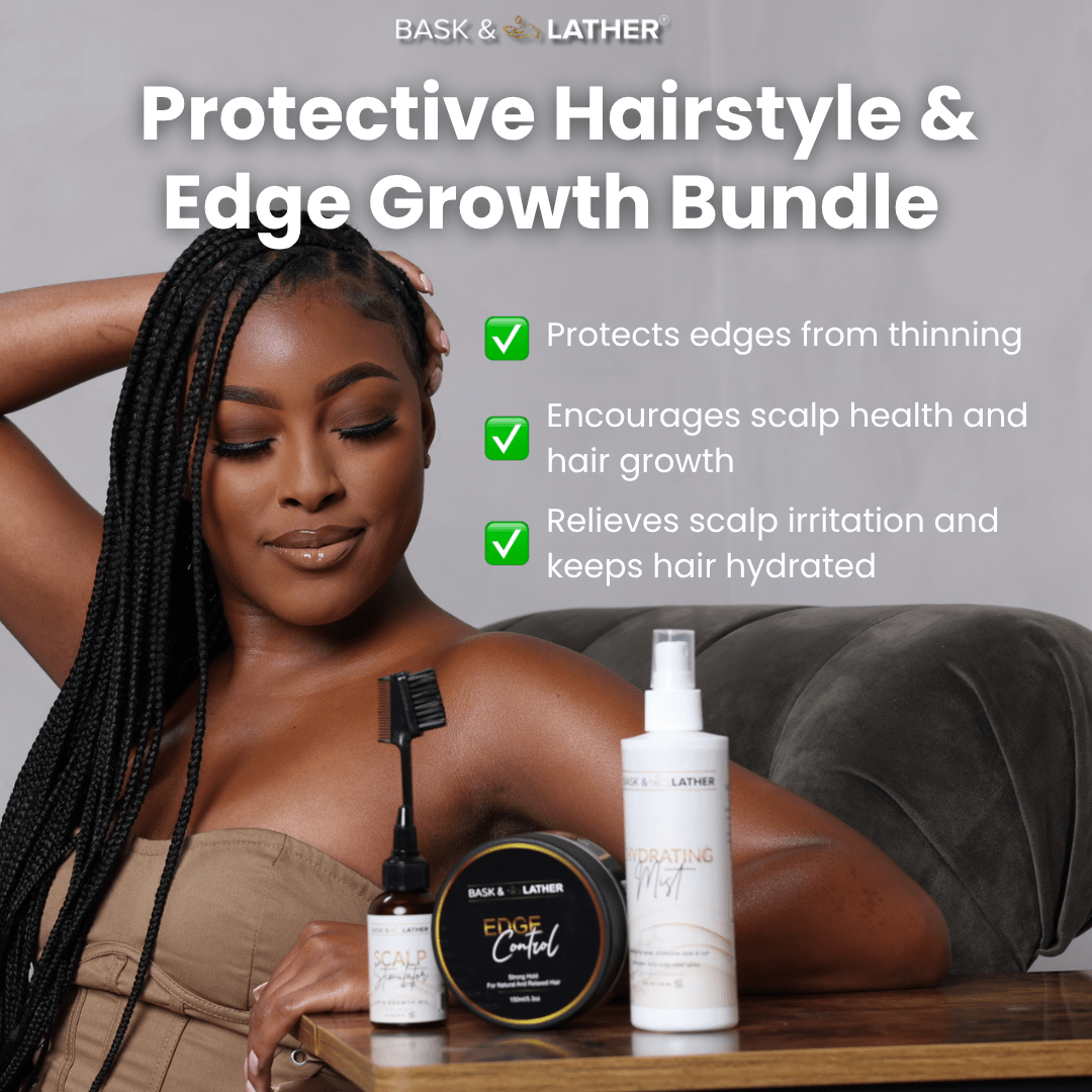 Protective Hairstyle & Edge Growth Bundle - Image 2