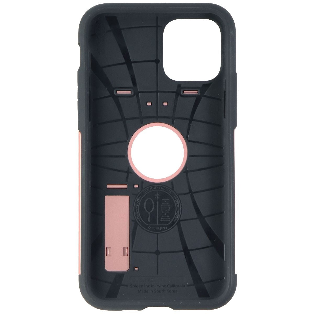 Spigen Slim Armor Series Case for Apple iPhone 11 Pro - Rose Gold/Black - New - Image 3