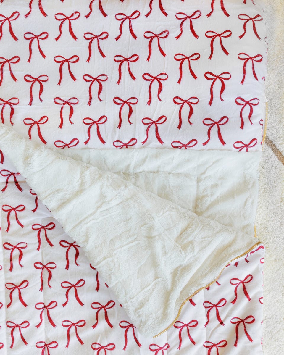 Sleeping Bag - Red Ribbon Bows - Image 5