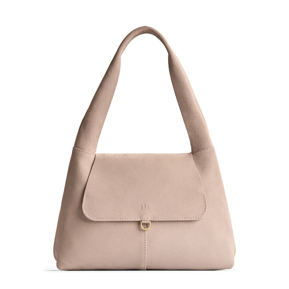 'Almost Perfect' Rowan Shoulder Bag - Taupe / Medium