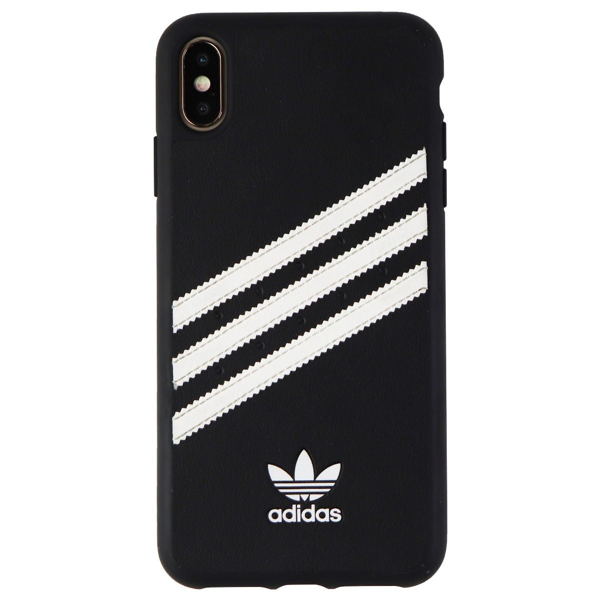 Adidas 3-Stripes Hybrid Case for Apple iPhone Xs Max - Black/White Stripes - New - Image 2