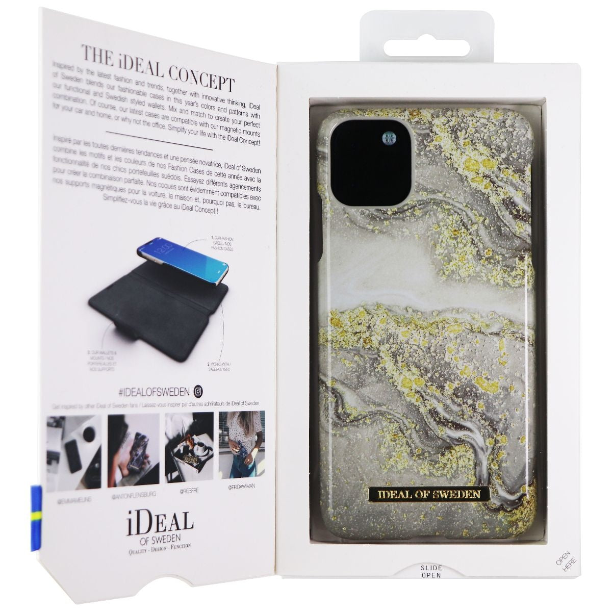 iDeal of Sweden Luxury Case for Apple iPhone 11 Pro Max - Sparkle Greige Marble - New - Image 2