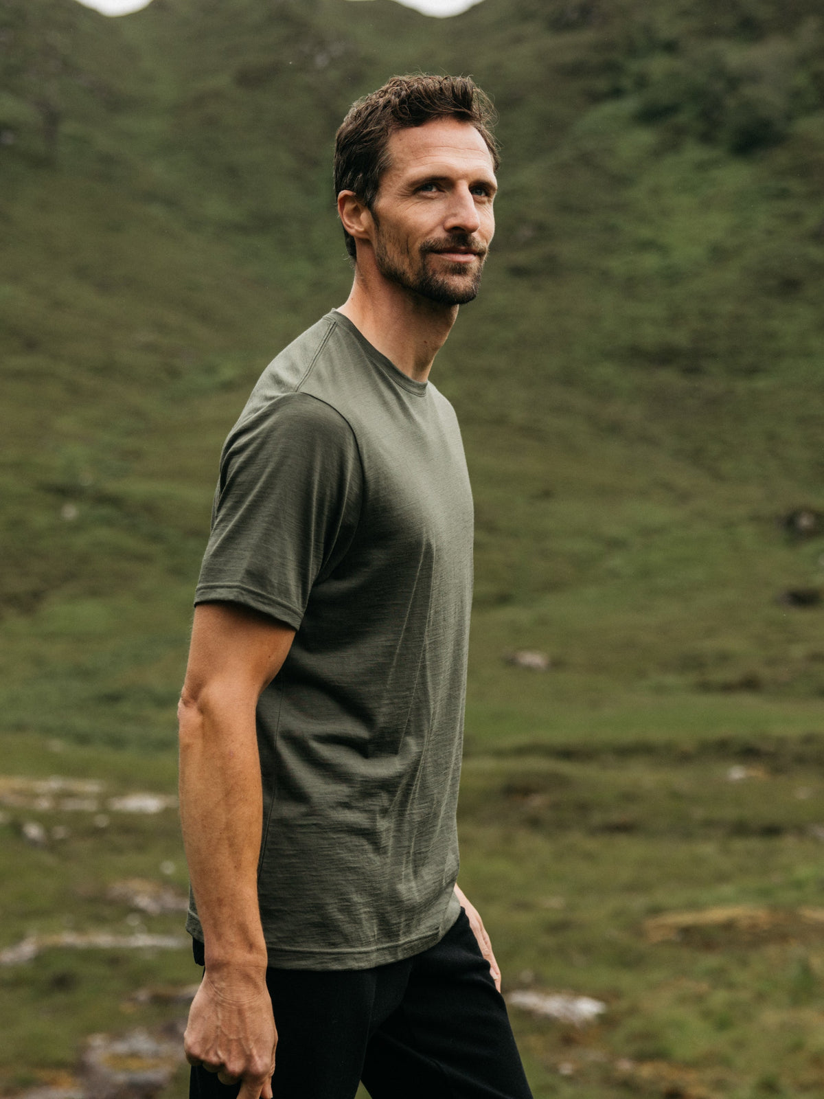 Men's Seeker Merino T-shirt - Image 3