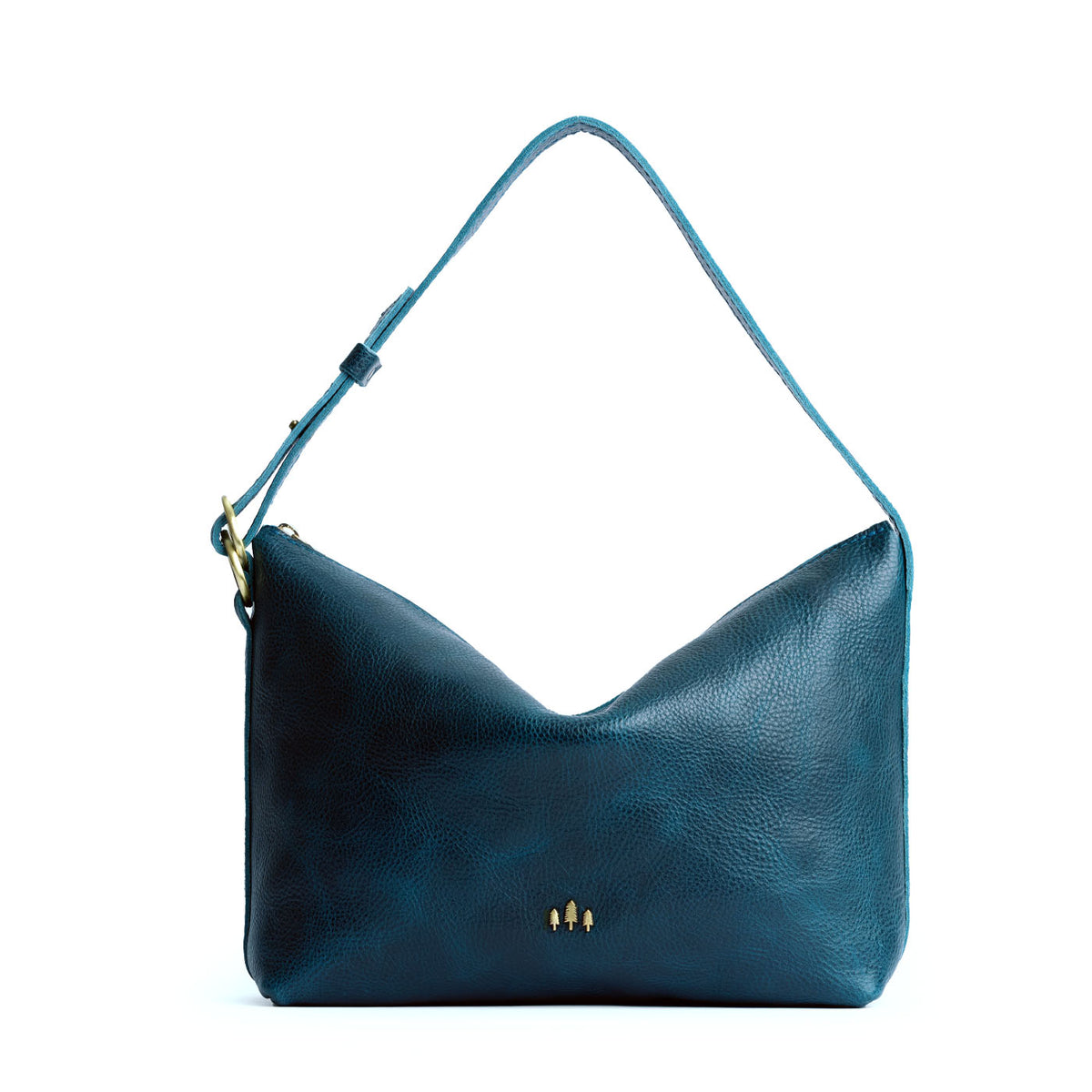 Slouchy Shoulder Bag - Lagoon / Large