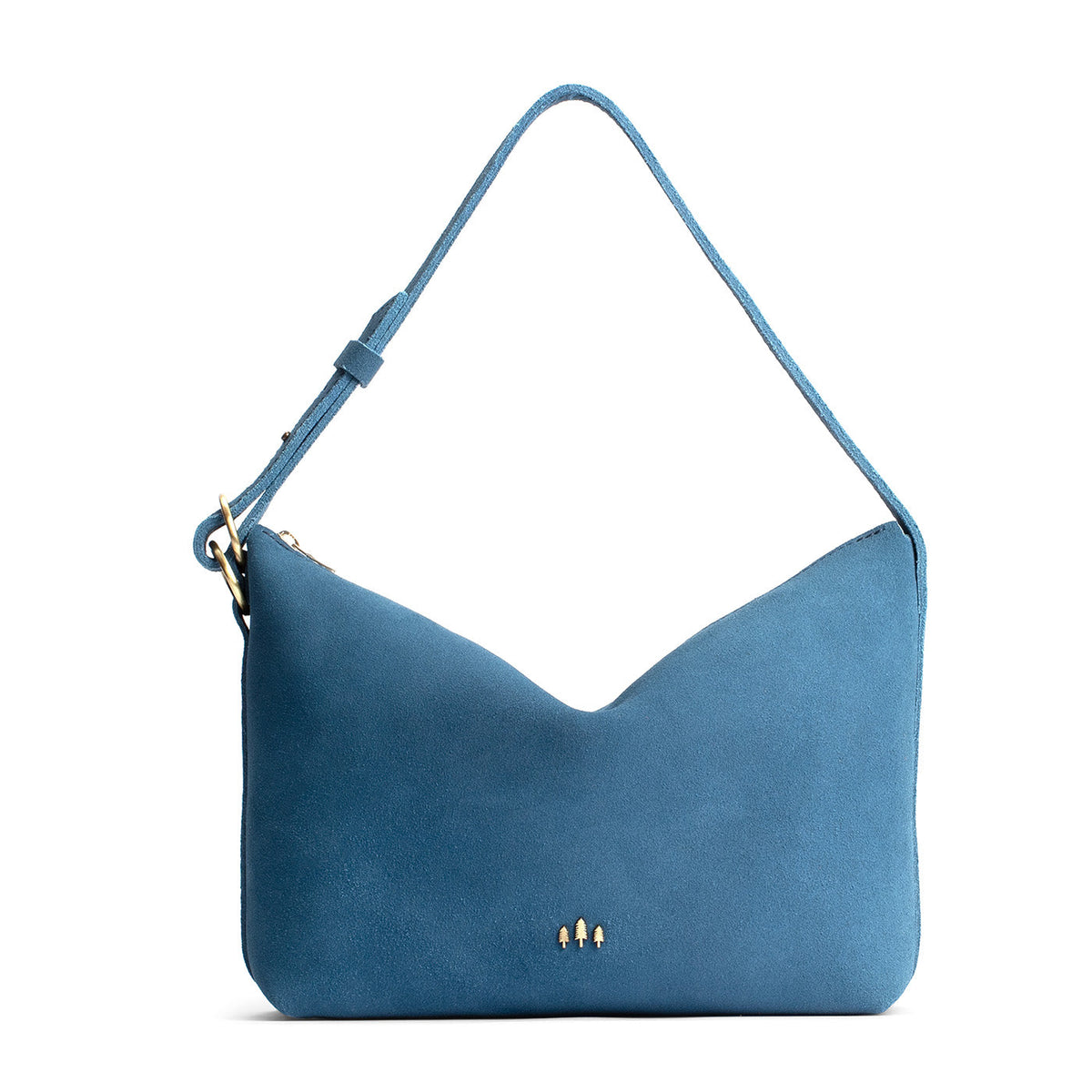 Slouchy Shoulder Bag - Mariner Blue / Large