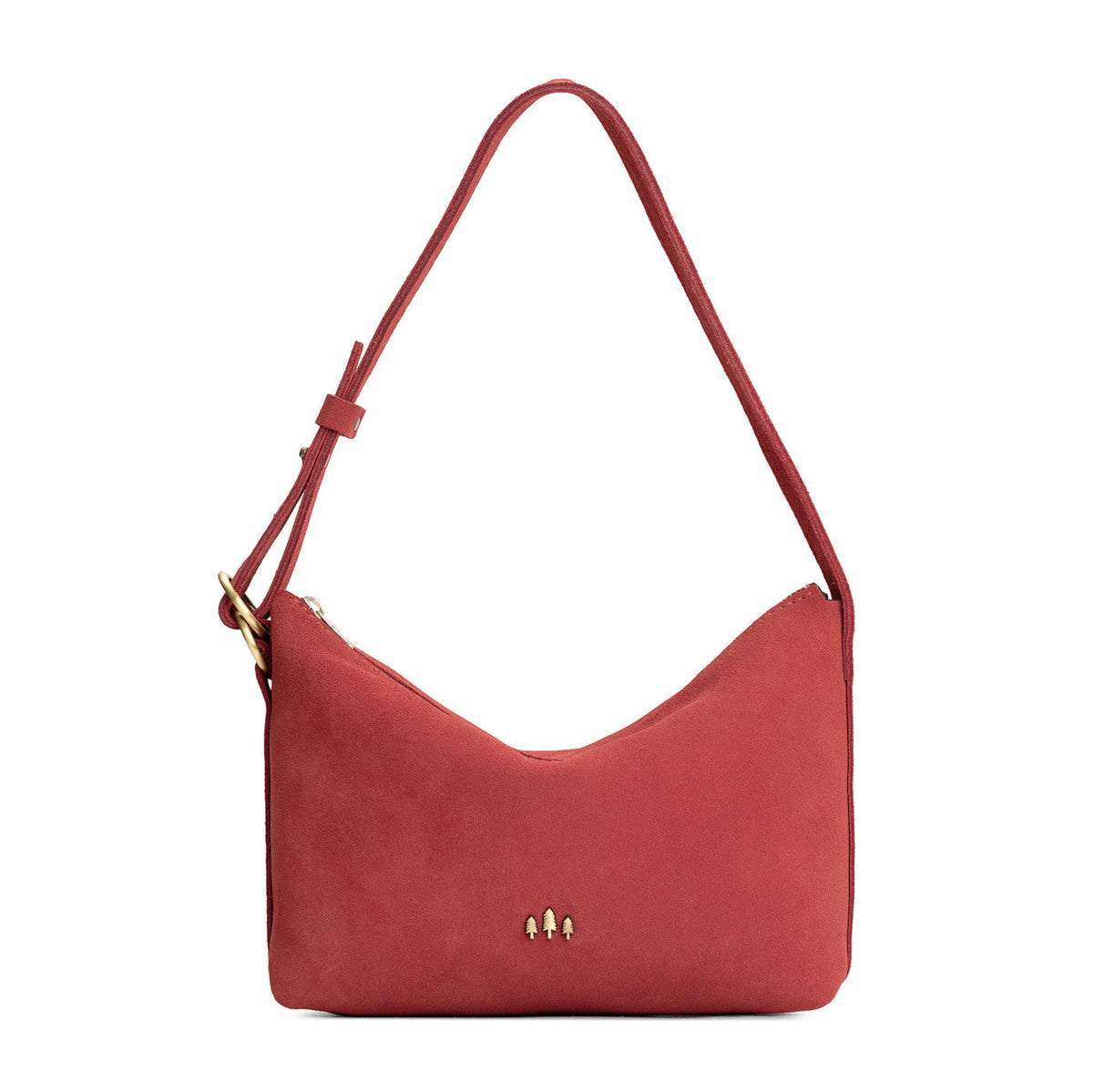 Slouchy Shoulder Bag - Cinnabar / Small