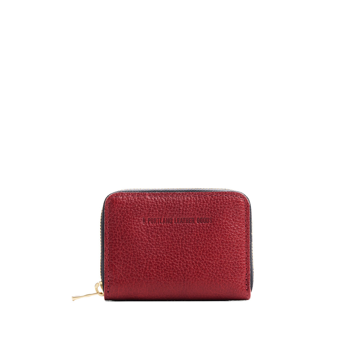 'Almost Perfect' Small Zip Wallet - Chili Red