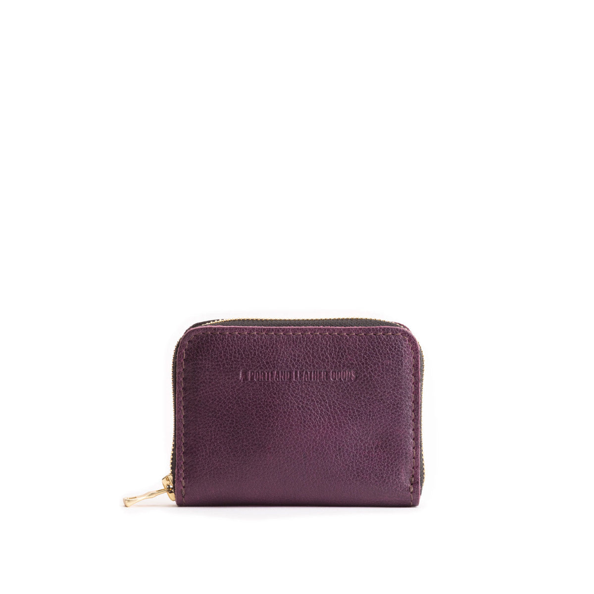 'Almost Perfect' Small Zip Wallet - Plum
