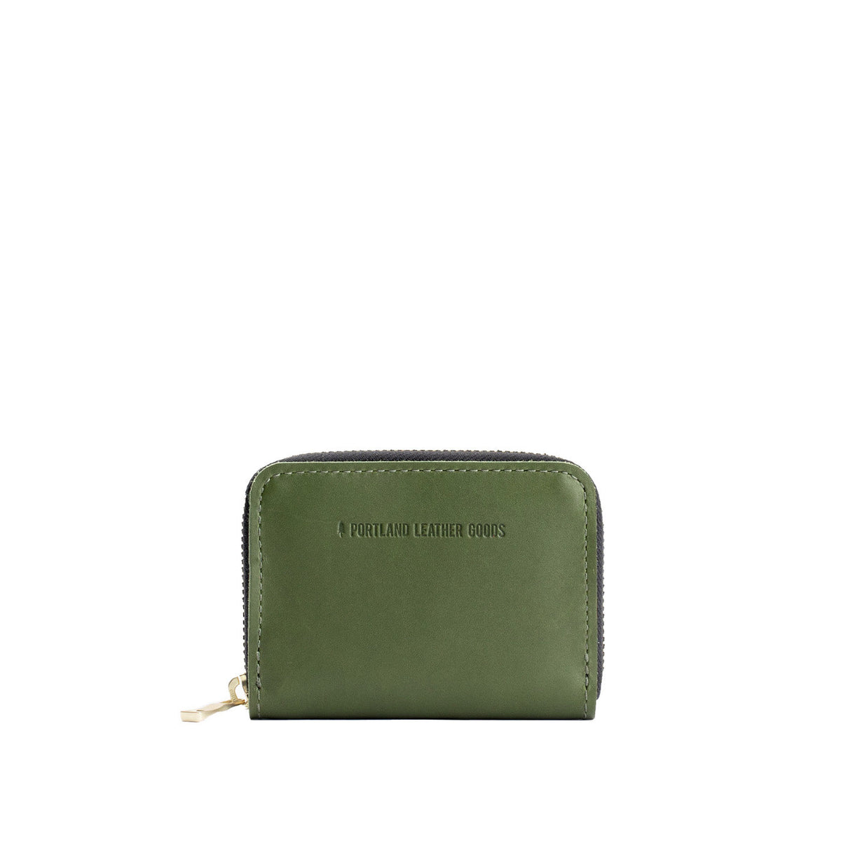 'Almost Perfect' Small Zip Wallet - Pine