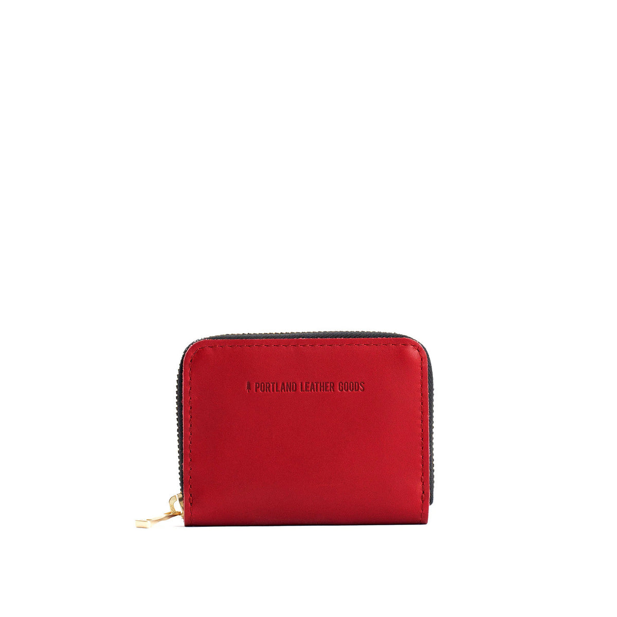 'Almost Perfect' Small Zip Wallet - Ruby
