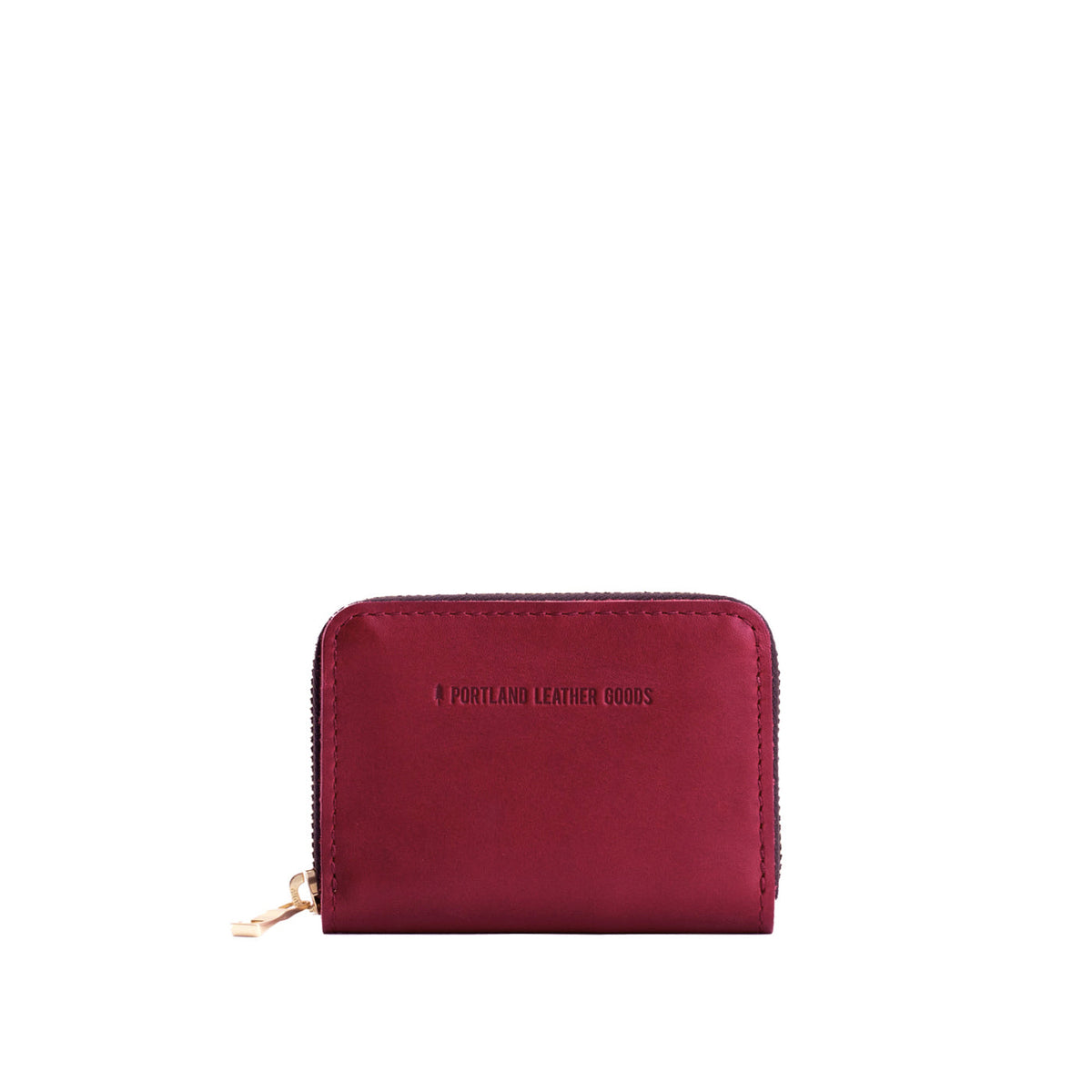 'Almost Perfect' Small Zip Wallet - Berry Good