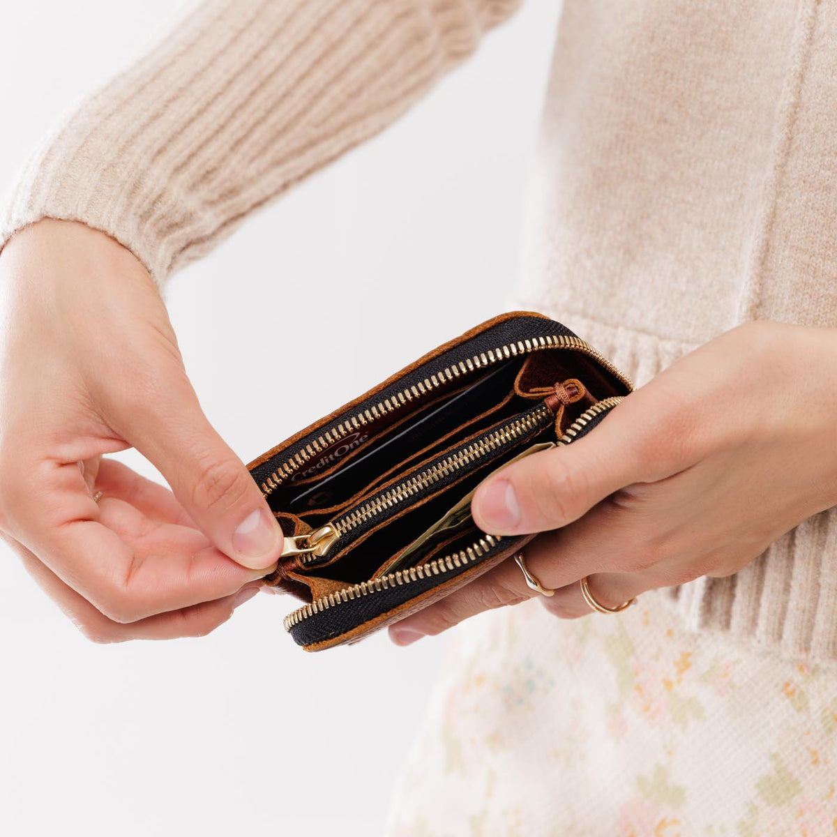 'Almost Perfect' Small Zip Wallet - Image 77