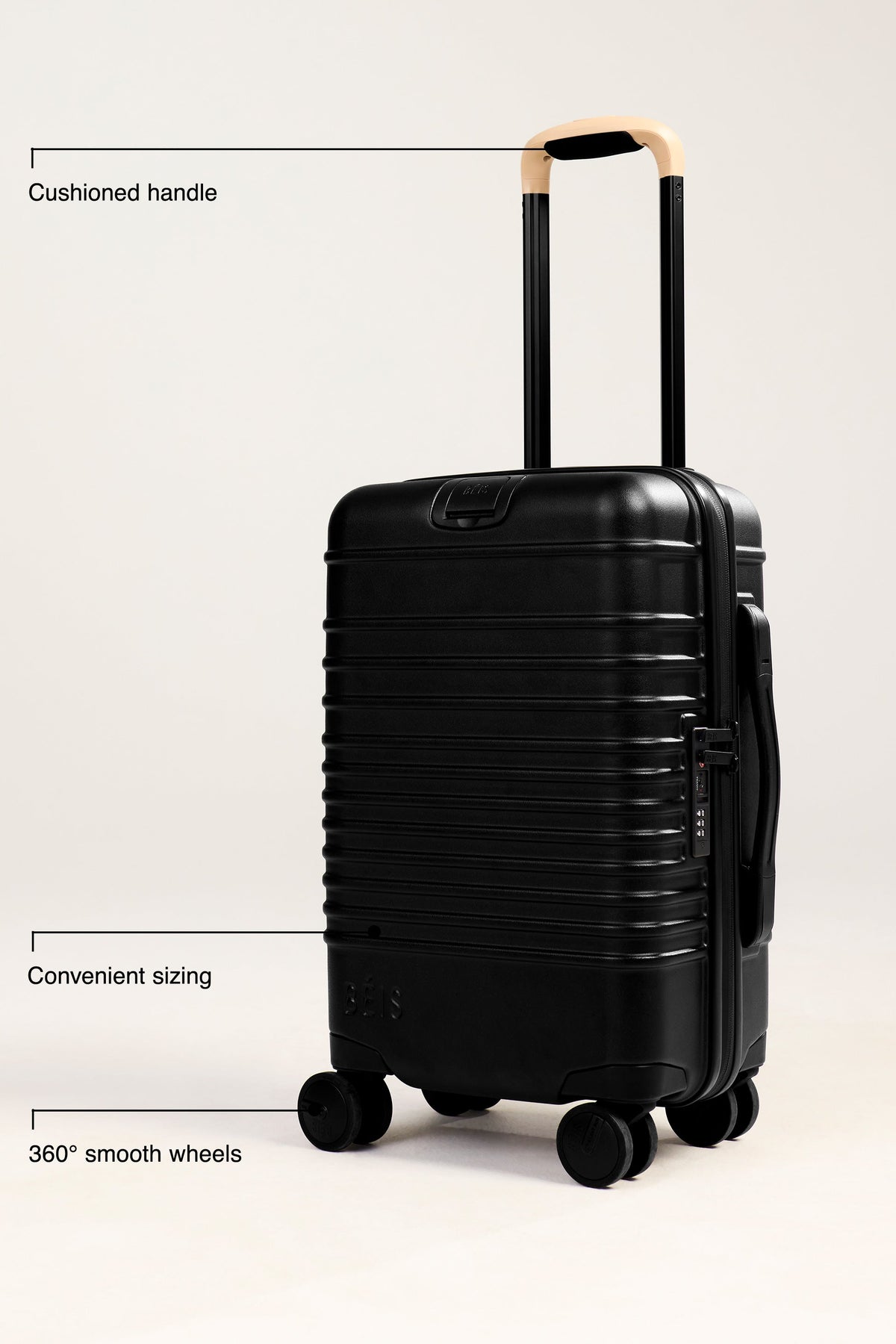 The Small Carry-On Roller in Black - Image 2