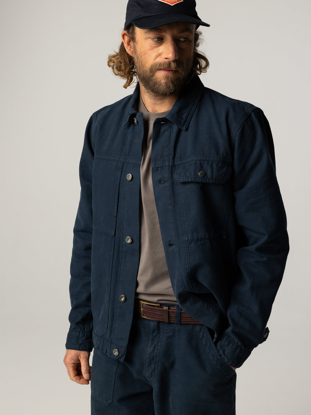 Men's Basset Trucker Jacket - Image 3