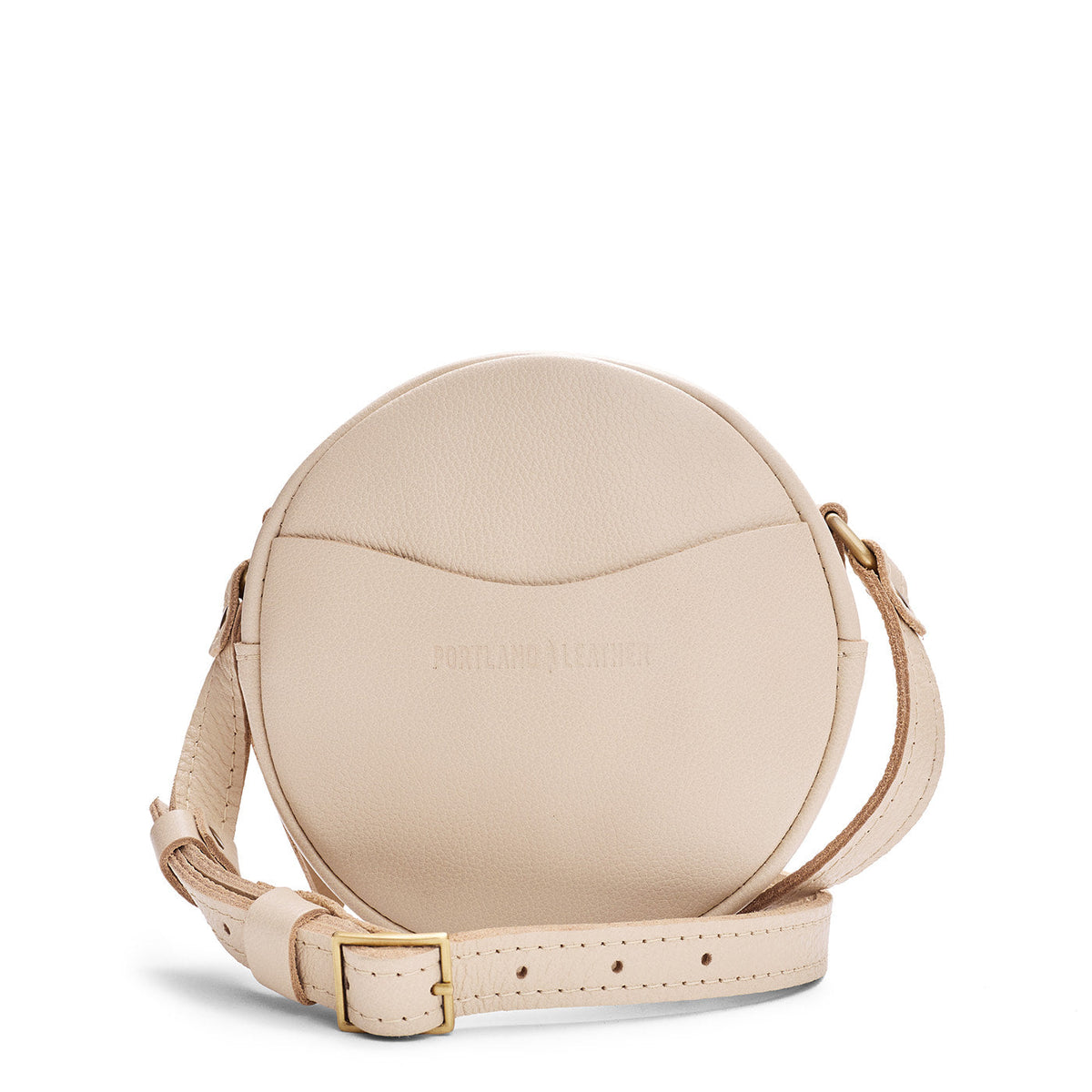 Sunnie Crossbody Bag - Pebbled Bone