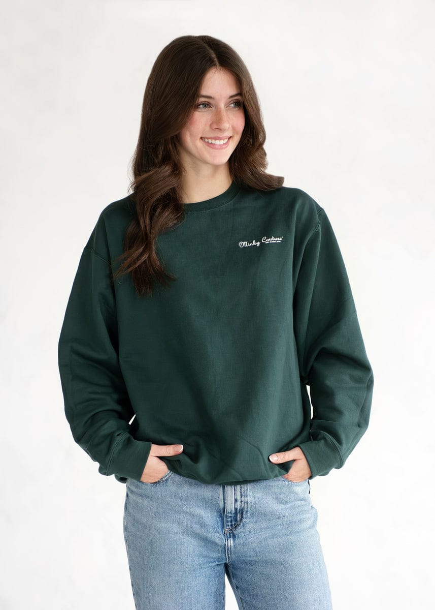Minky Couture Sweatshirt - Pine - Image 2