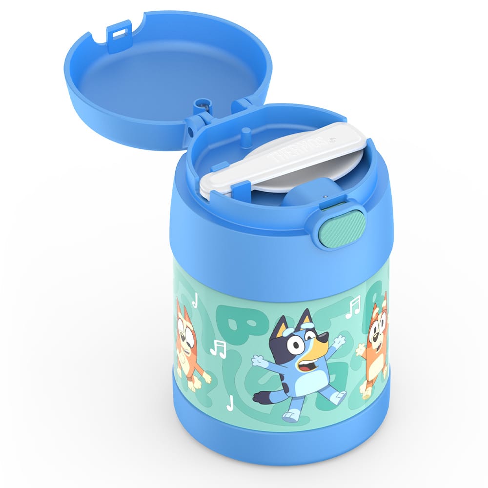 Thermos FUNtainer Licensed Stainless Steel Food Jar, 10oz - Bluey - Image 6