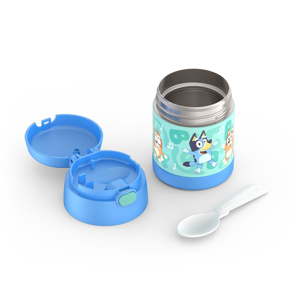 Thermos FUNtainer Licensed Stainless Steel Food Jar, 10oz - Bluey - Image 4
