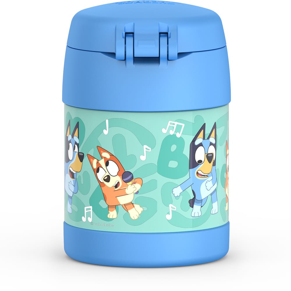 Thermos FUNtainer Licensed Stainless Steel Food Jar, 10oz - Bluey - Image 3