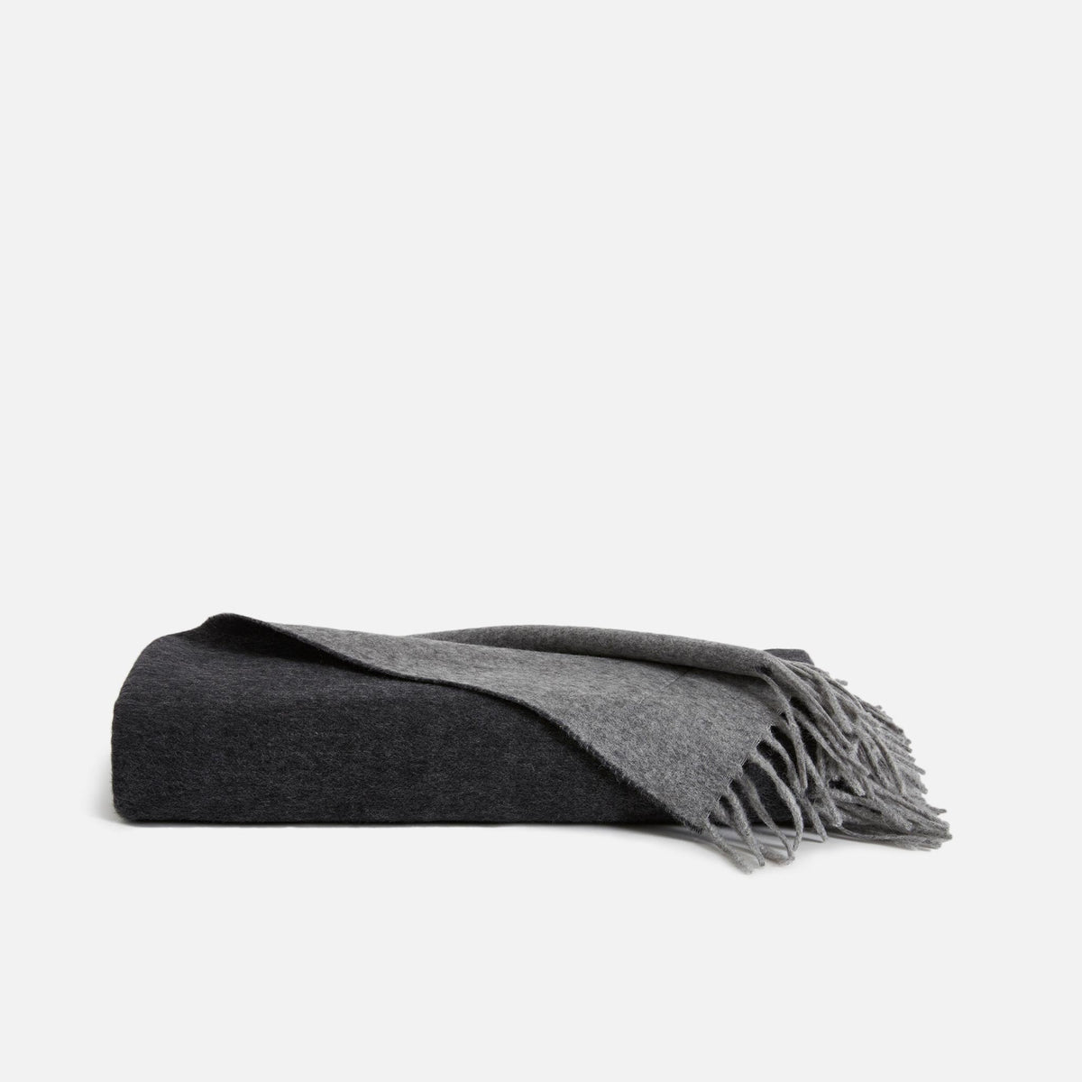 Two-Toned Lambswool Throw Blanket - Last Call - Image 2