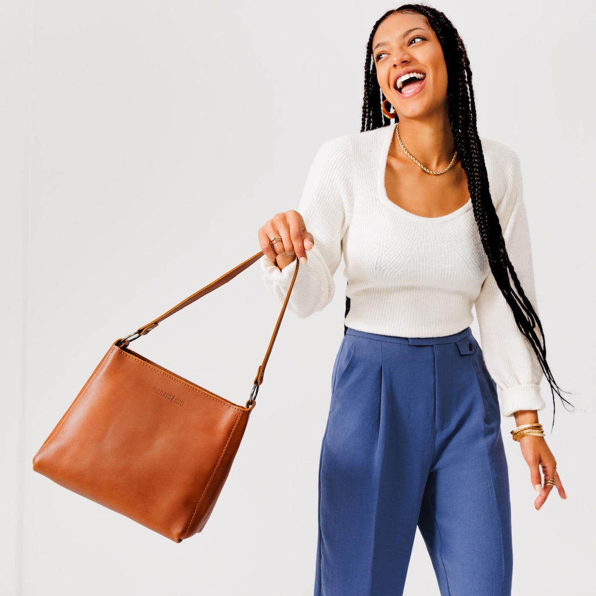 'Almost Perfect' Triangle Shoulder Bag - Image 113