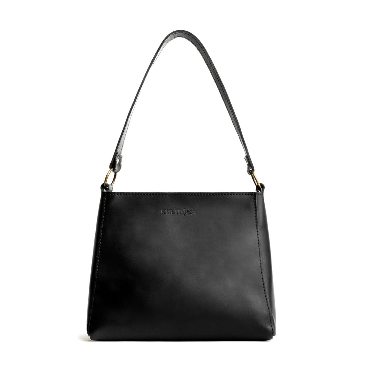 Triangle Shoulder Bag - Black