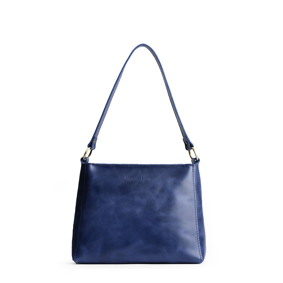 'Almost Perfect' Triangle Shoulder Bag - Cowboy Blue