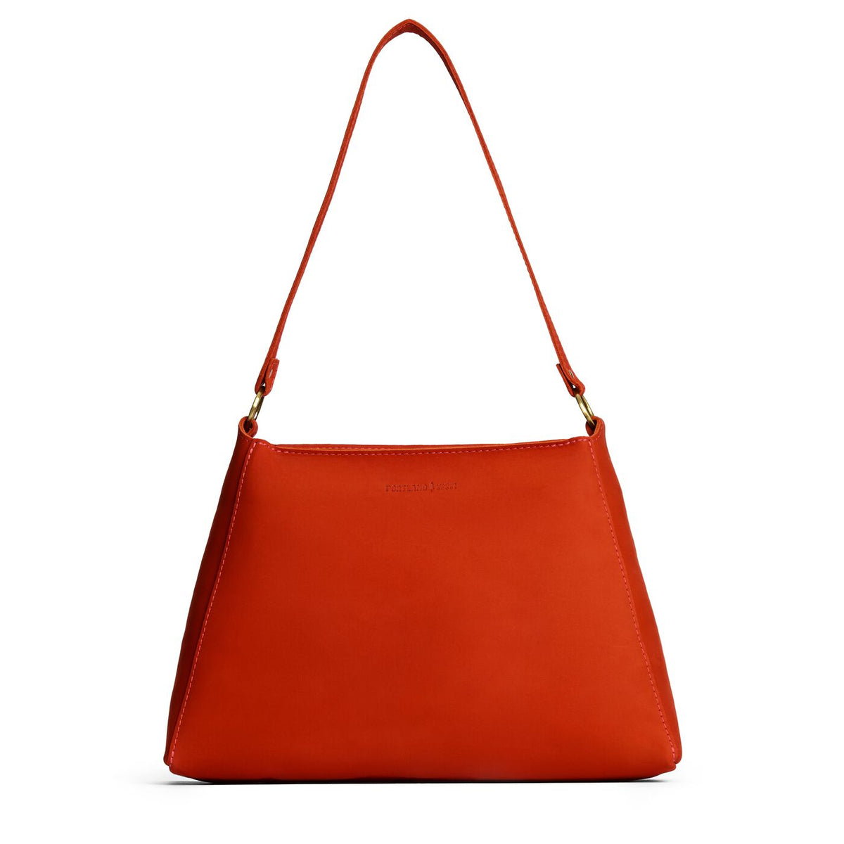 Triangle Shoulder Bag - Paprika / Large