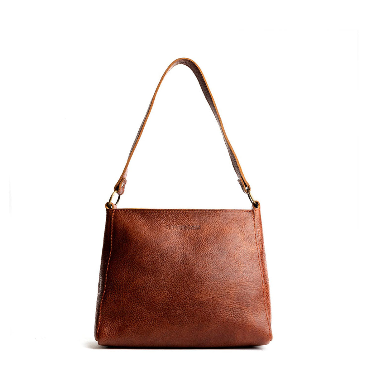 Triangle Shoulder Bag - Nutmeg / Small