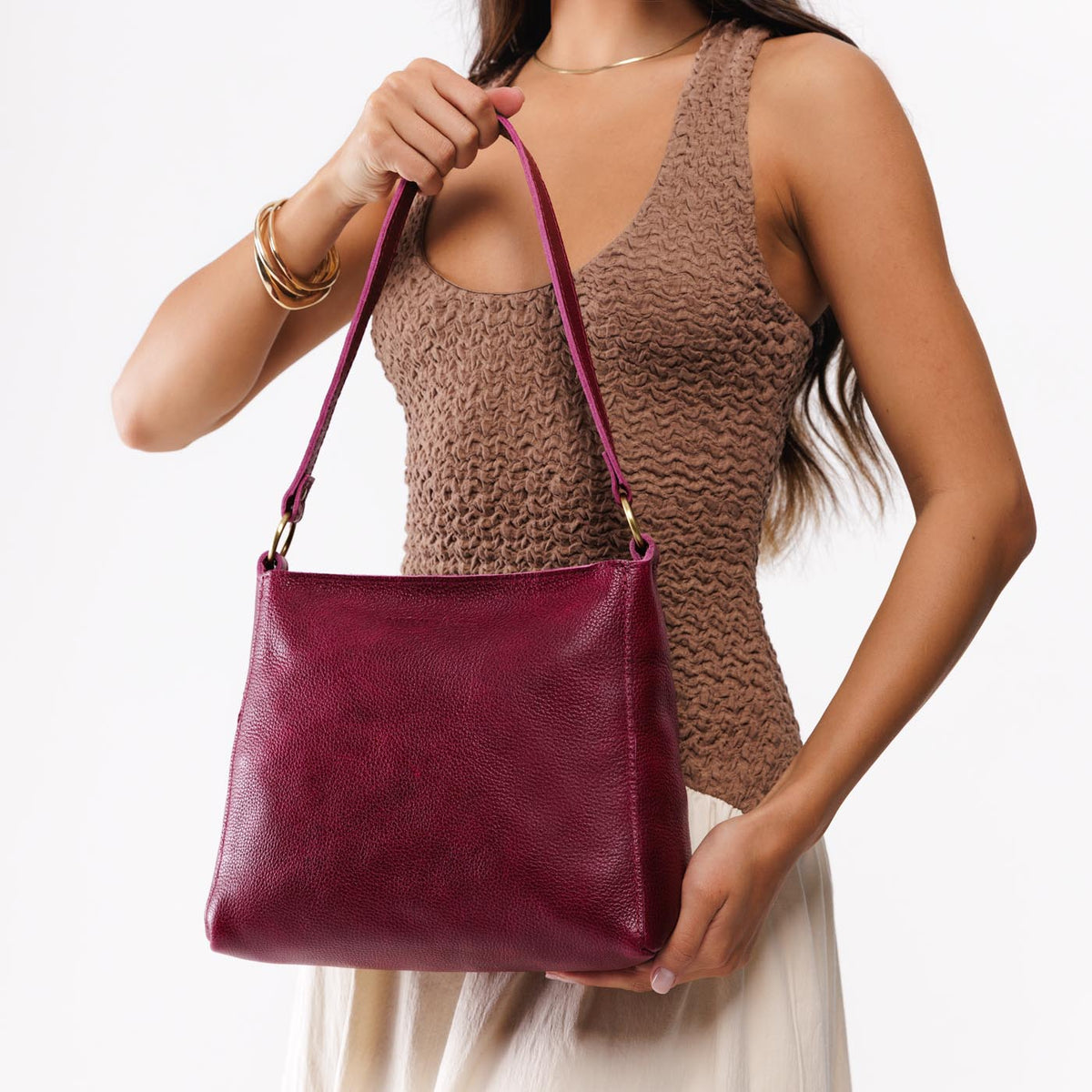 'Almost Perfect' Triangle Shoulder Bag - Image 127