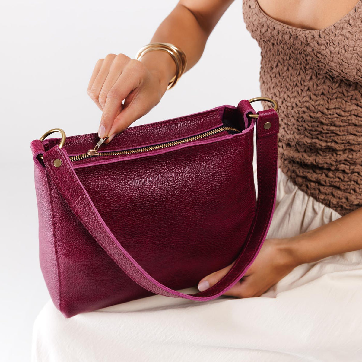 'Almost Perfect' Triangle Shoulder Bag - Image 128