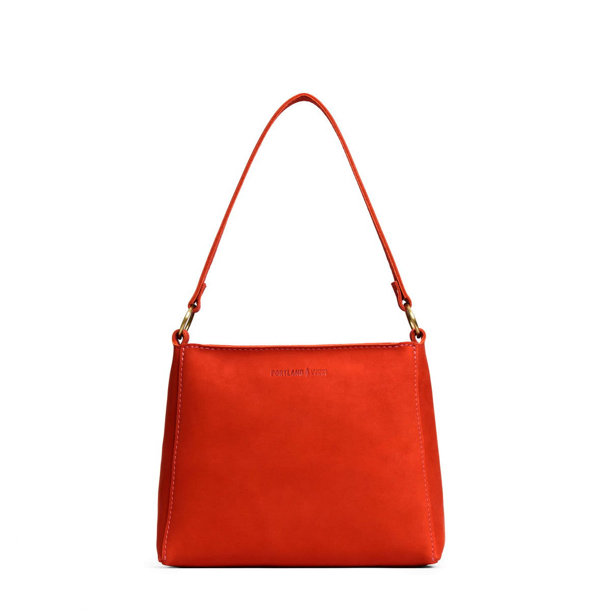 Triangle Shoulder Bag - Paprika / Small