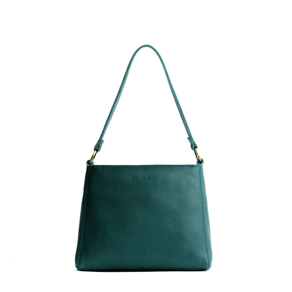 'Almost Perfect' Triangle Shoulder Bag - Sea Glass / Small