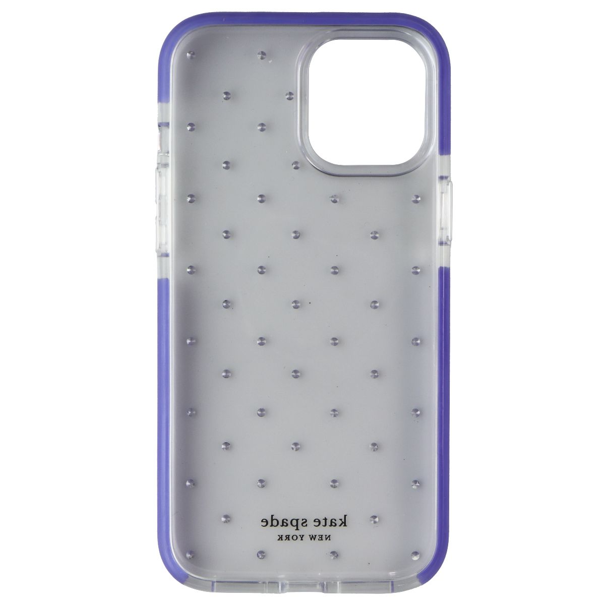 Kate Spade Hardshell Case for iPhone 12 Pro Max - Pin Dot Gems/Lilac Purple - New - Image 3