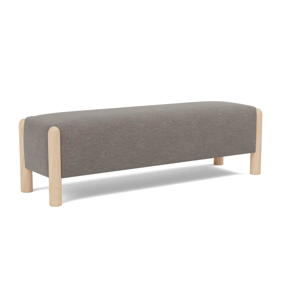 Laurel Bench - Bark / Maple