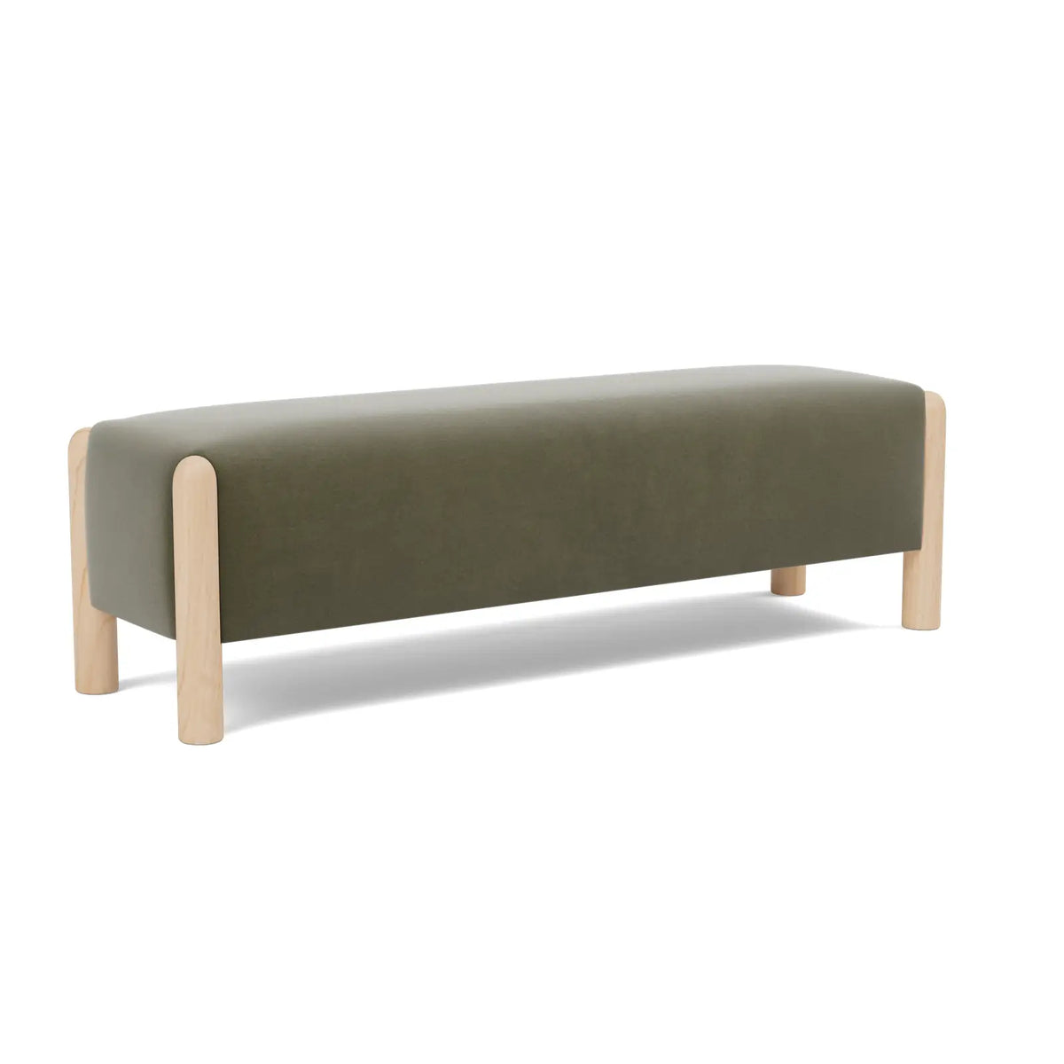 Laurel Bench - Eucalyptus / Maple