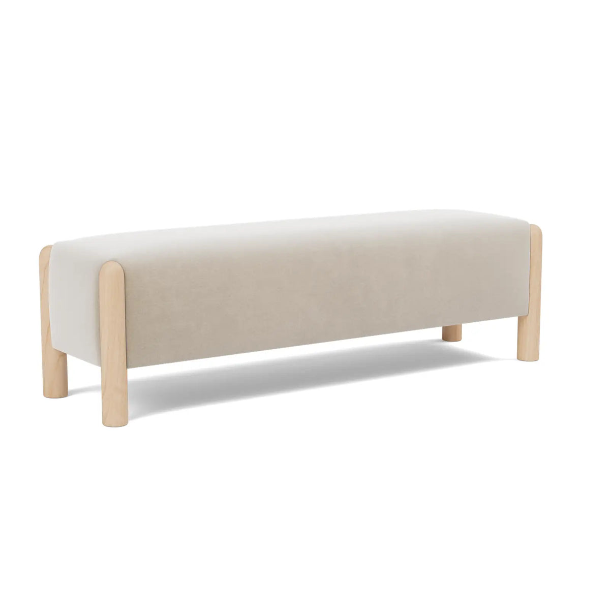 Laurel Bench - Pumice / Maple