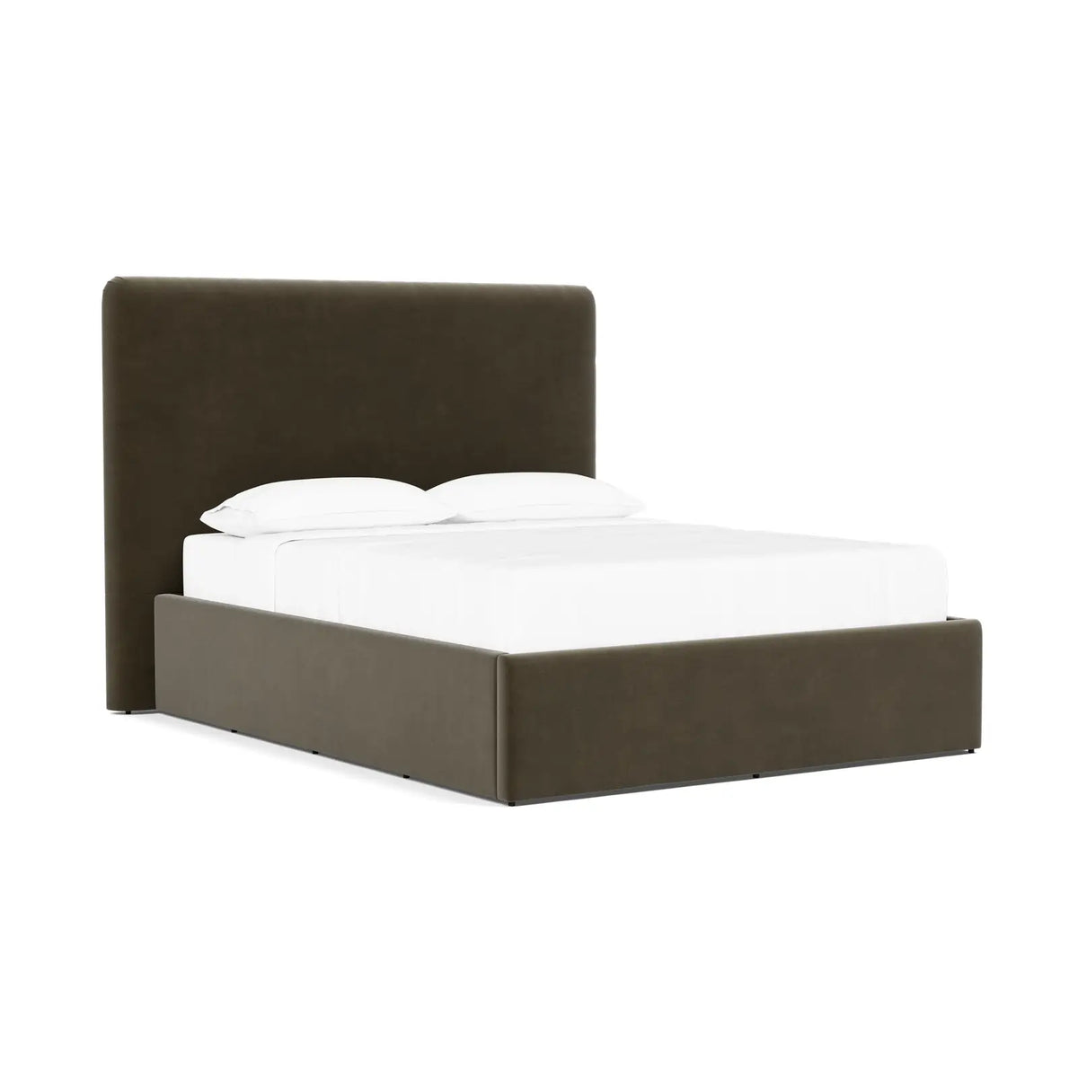 Alpine Bed - Tall Headboard - Mushroom