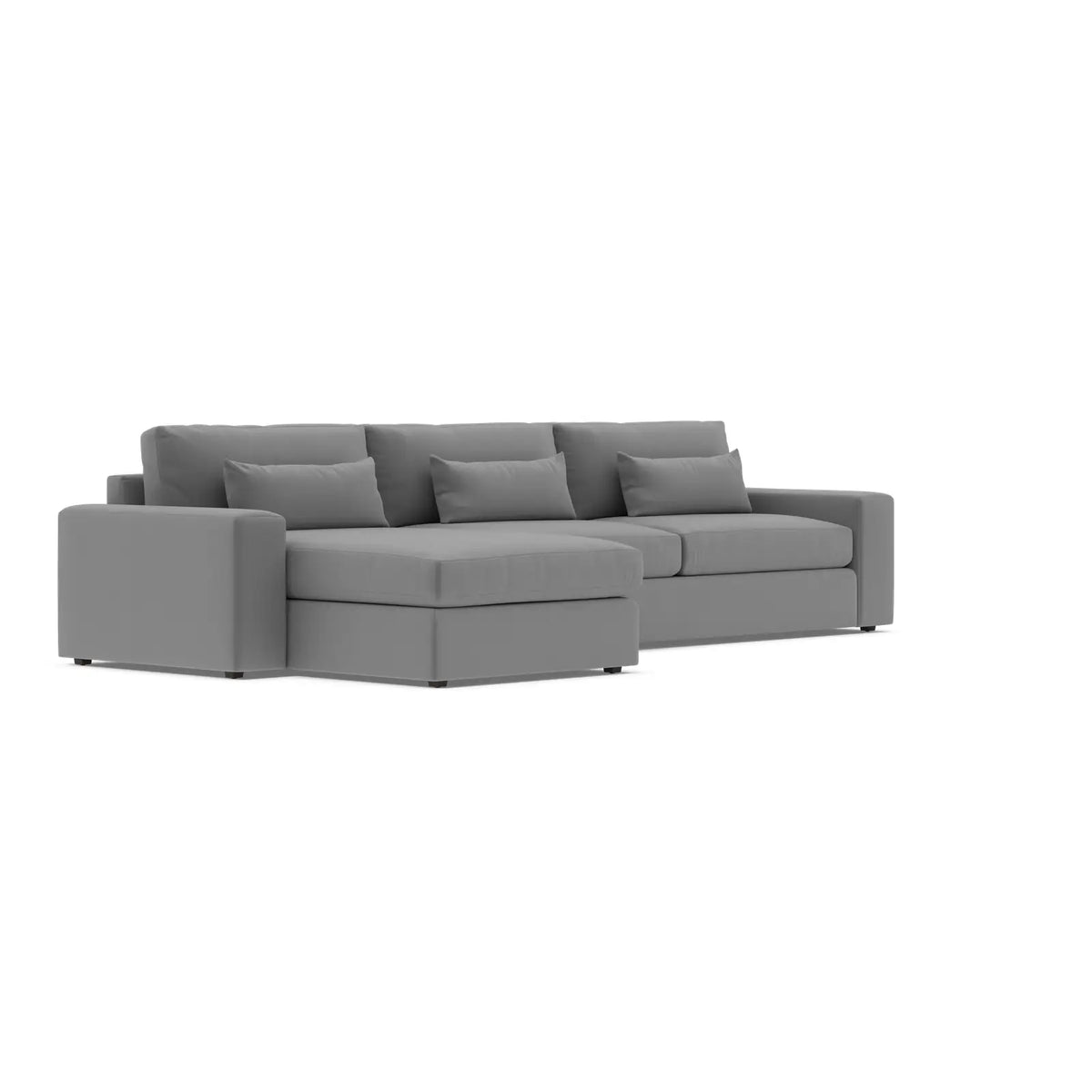 Solace Sectional - Left Sectional / Smoke