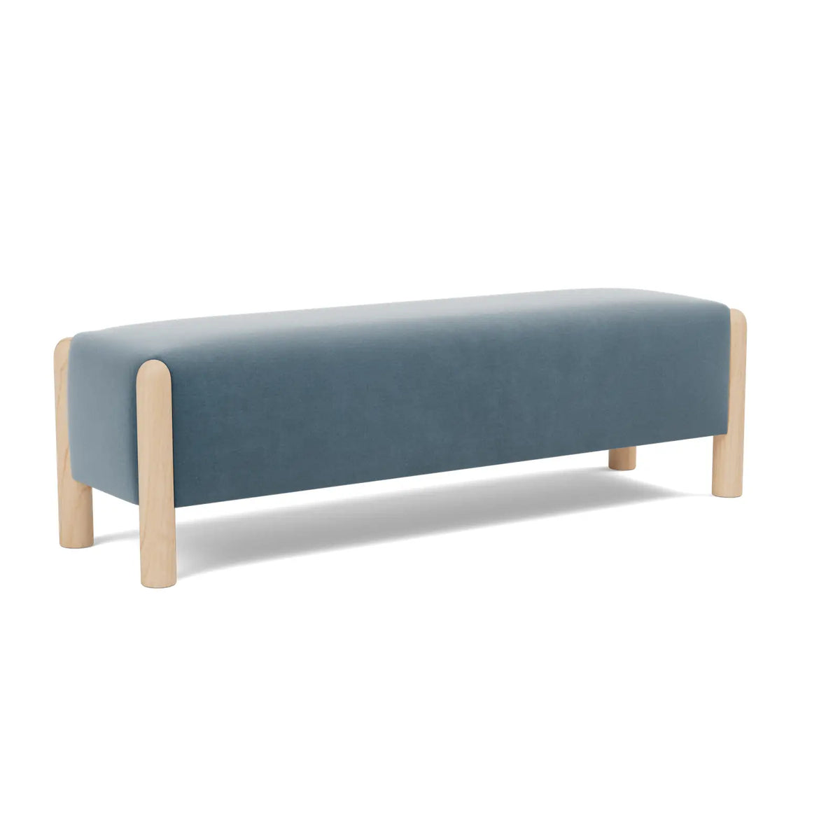 Laurel Bench - Wave / Maple