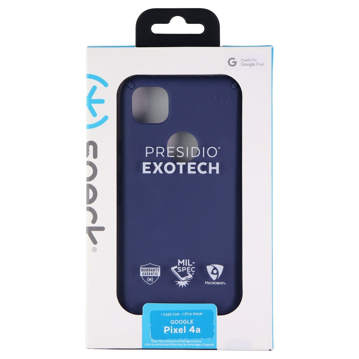 Speck Presidio ExoTech Series Case for Google Pixel 4a - Coastal Blue - New - Image 2