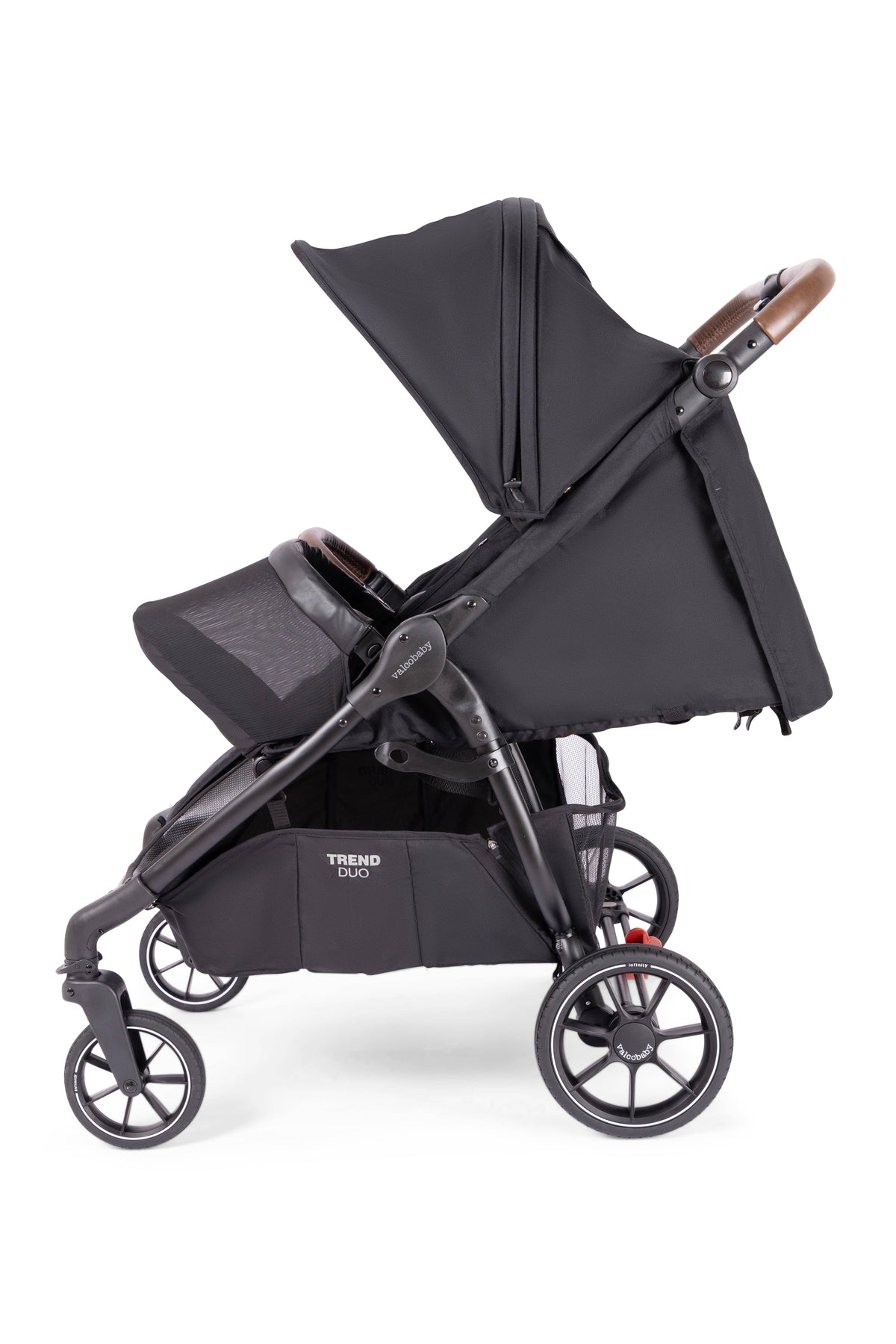 Valco Trend Duo Sport SE Stroller - Ash Black - Image 4