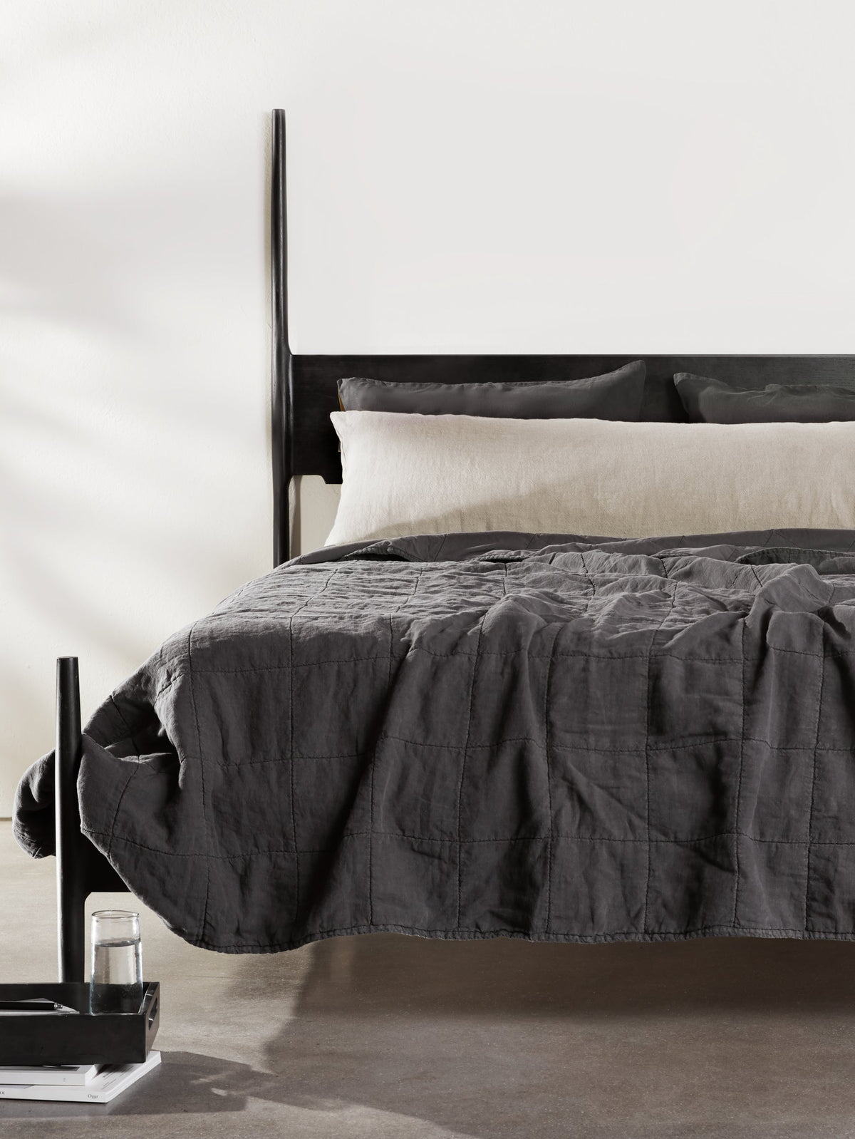 Vintage Linen Body Pillow Cover (Natural) - Image 4