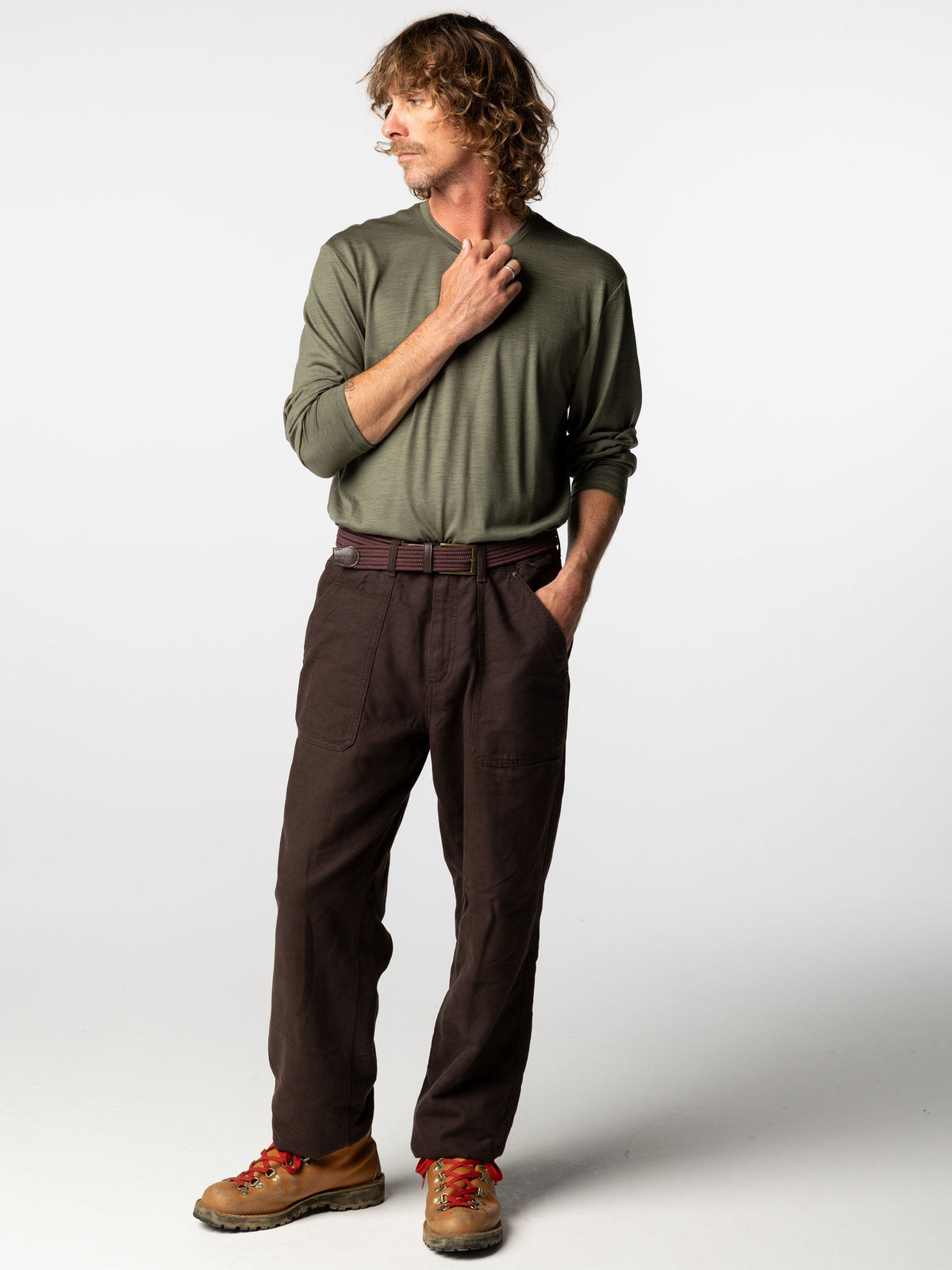 Men's Seeker Merino Long Sleeve T-shirt - Image 3