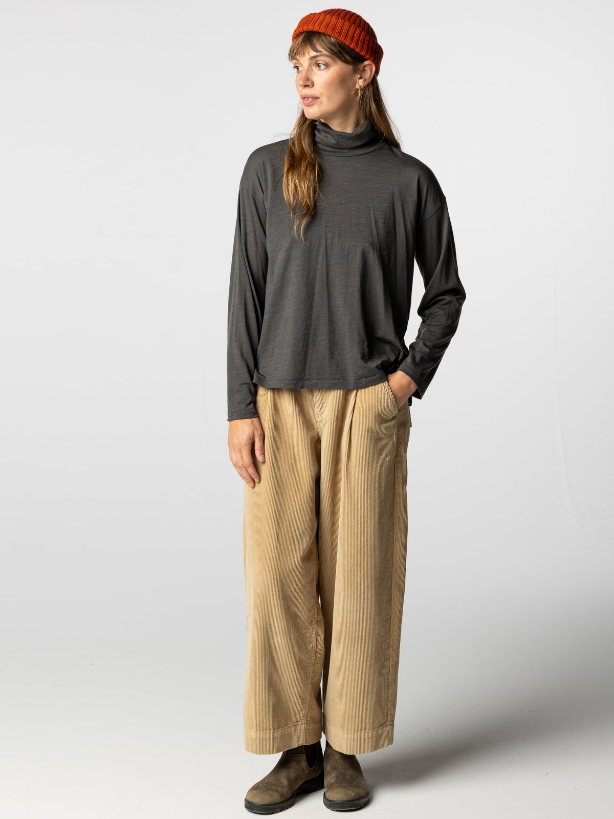 Women's Seeker Merino High Neck T-shirt - Image 4