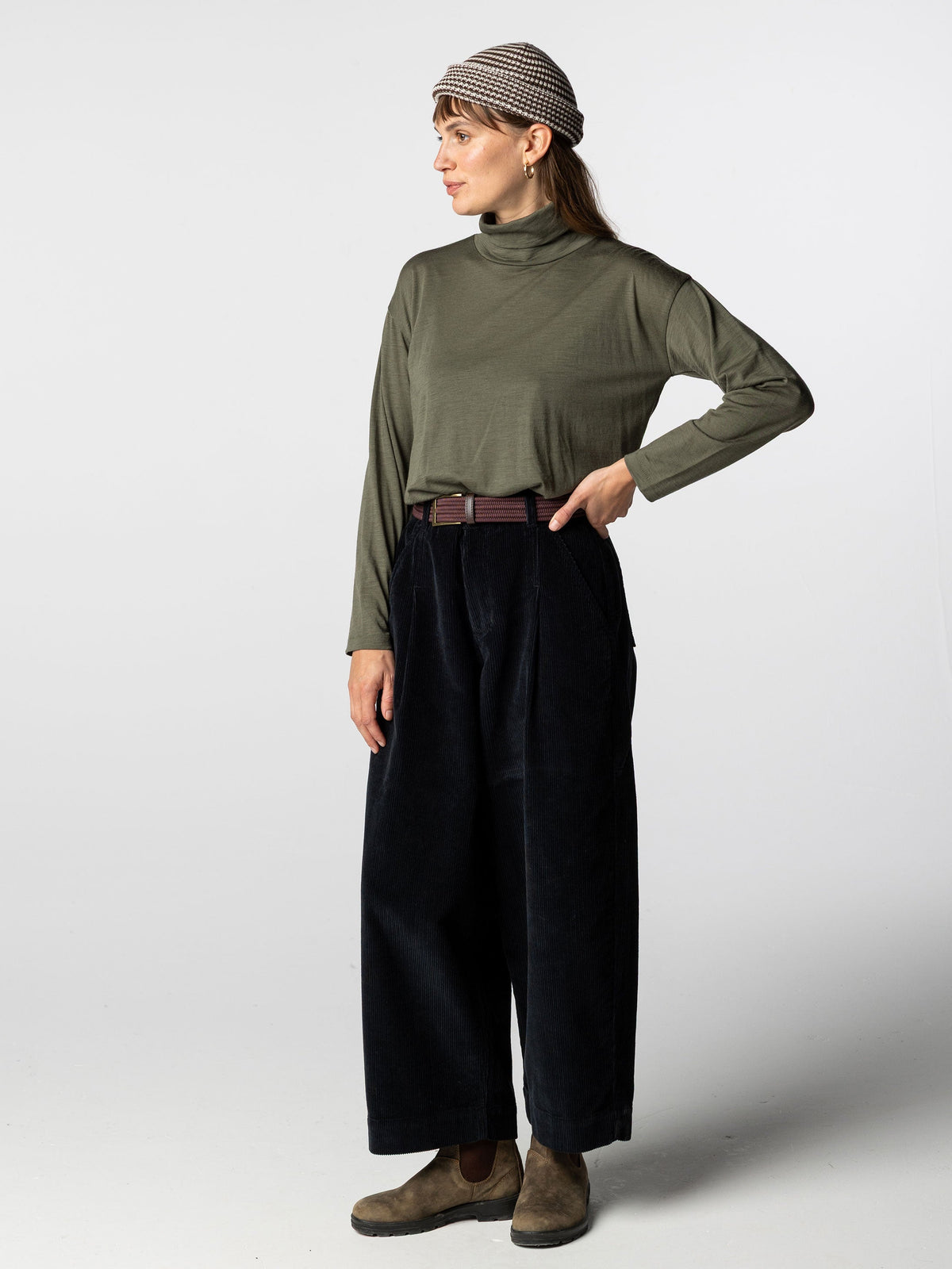 Women's Seeker Merino High Neck T-shirt - Image 3