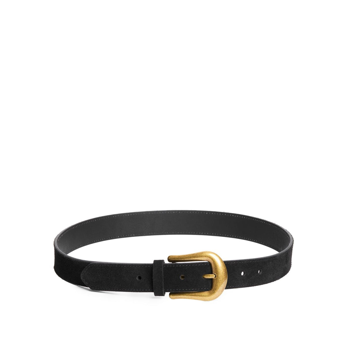 Women's Savannah Leather Belt - Legend Black