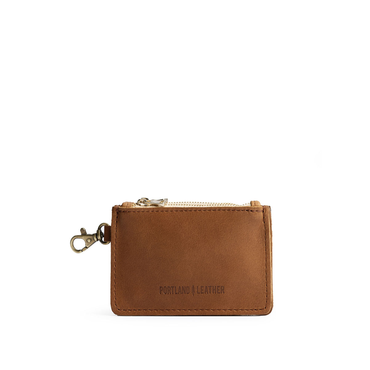 'Almost Perfect' Zip-Zap Duo Wallet - Biscotti