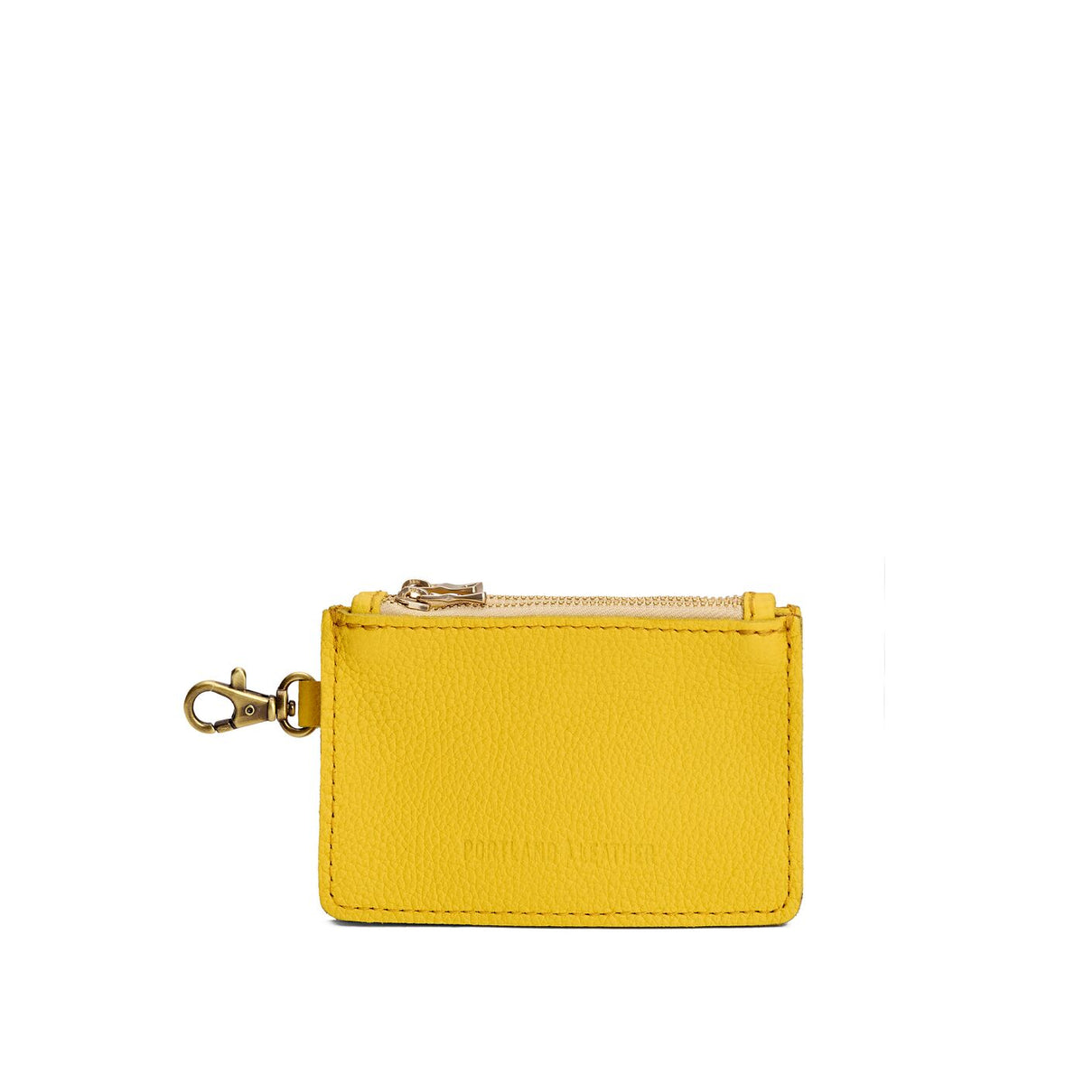 'Almost Perfect' Zip-Zap Duo Wallet - Canary